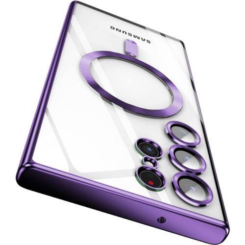 Θήκη Orso Magsafe Camera Protection Bare Look Purple Samsung Galaxy S24 Ultra STOCK OFFERS Orso Θήκη Orso Magsafe Camera Protection Bare Look Purple Samsung Galaxy S24 Ultra