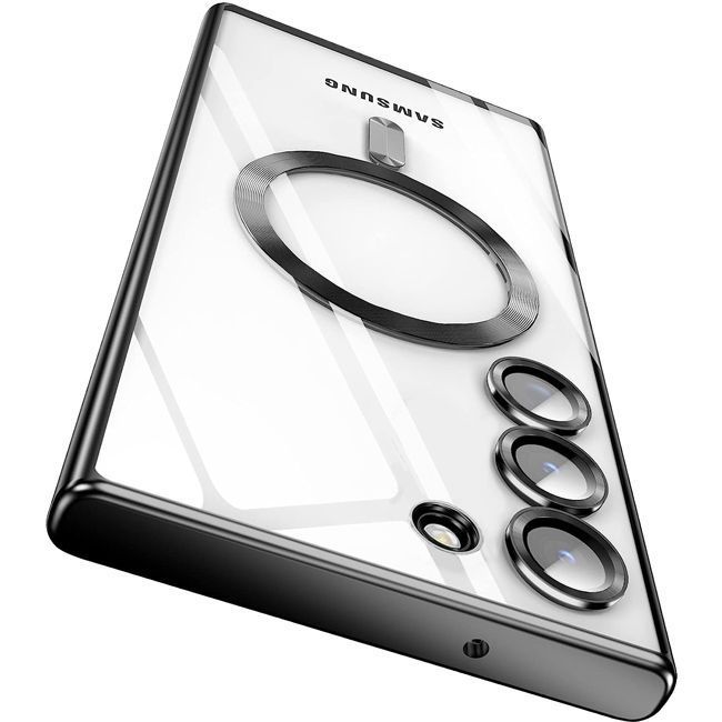 Θήκη Orso Magsafe Camera Protection Bare Look Black Samsung Galaxy S23 Plus ΘΗΚΕΣ Orso Θήκη Orso Magsafe Camera Protection Bare Look Black Samsung Galaxy S23 Plus