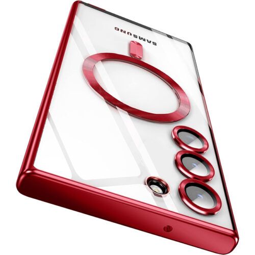 Θήκη Orso Magsafe Camera Protection Bare Look Red Samsung Galaxy S23 Plus ΘΗΚΕΣ Orso Θήκη Orso Magsafe Camera Protection Bare Look Red Samsung Galaxy S23 Plus