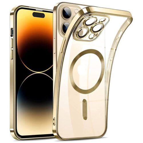 Θήκη Orso Magsafe Camera Protection Bare Look Gold iPhone 14 Pro STOCK OFFERS Orso Θήκη Orso Magsafe Camera Protection Bare Look Gold iPhone 14 Pro