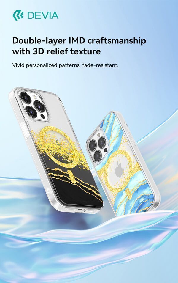 Θήκη Devia Autumn Wind Series with Magsafe Blue iPhone 15 Pro Max STOCK OFFERS devia Θήκη Devia Autumn Wind Series with Magsafe Blue iPhone 15 Pro Max - Image 4
