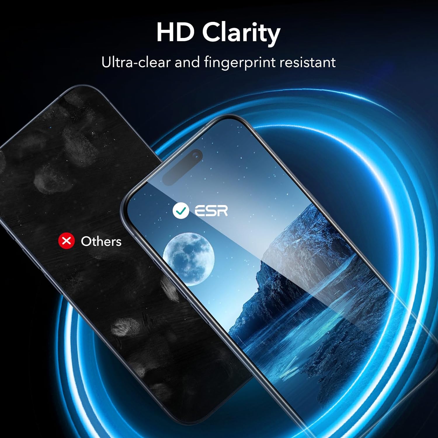 ESR Armorite Ultra-Tough Tempered Glass iPhone 15 Pro Max (With Easy Installation Kit) ΠΡΟΣΤΑΣΙΑ ΟΘΟΝΗΣ ESR ESR Armorite Ultra-Tough Tempered Glass iPhone 15 Pro Max (With Easy Installation Kit) - Image 3