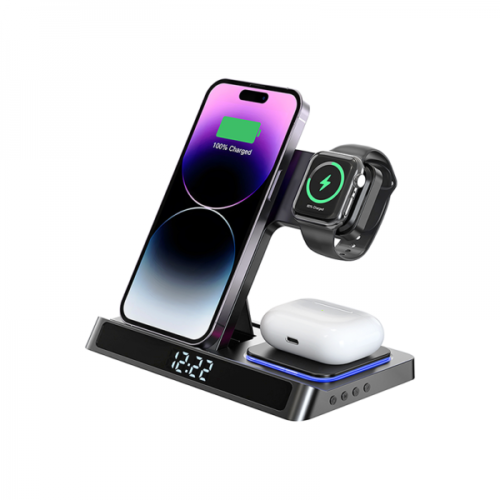 WiWU 5 in 1 Power Air Wireless Charging Station 15W (W006) APPLE WATCH WIWU WiWU 5 in 1 Power Air Wireless Charging Station 15W (W006)
