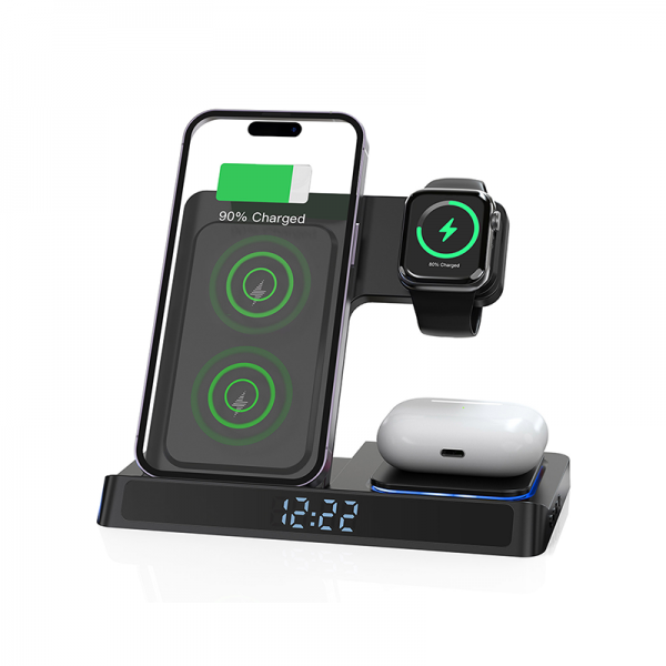 WiWU 5 in 1 Power Air Wireless Charging Station 15W (W006) APPLE WATCH WIWU WiWU 5 in 1 Power Air Wireless Charging Station 15W (W006) - Image 5