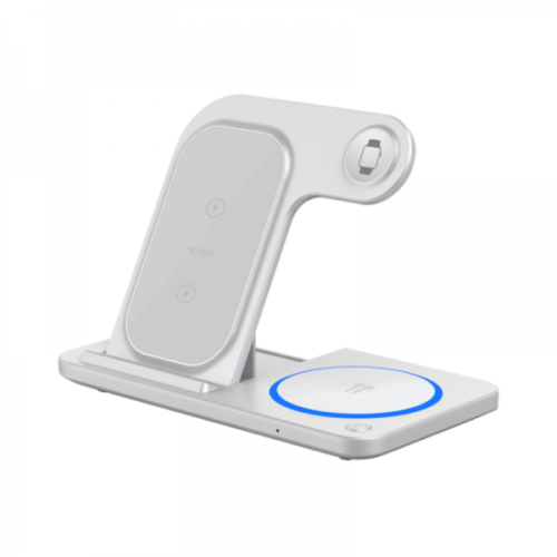 Alternative view of WiWU 3 in 1 Fordable Magnetic Wireless Charging Station 15W (W020)
