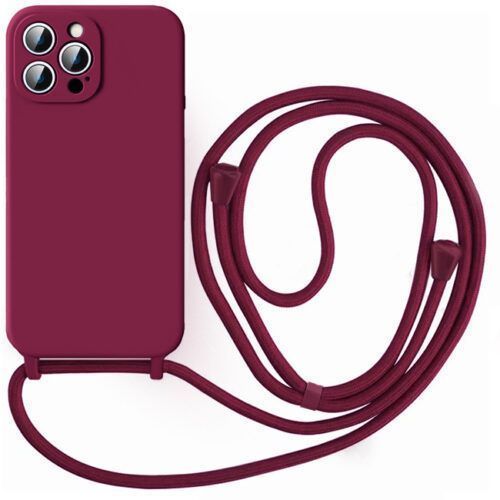 Θήκη Orso Cloud Κορδόνι Wine iPhone 15 Pro