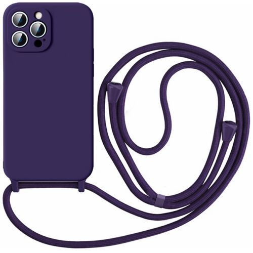 Θήκη Orso Cloud Κορδόνι Elderberry iPhone 15 Pro