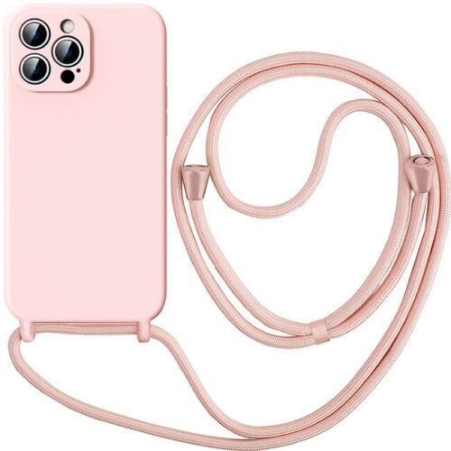 Θήκη Orso Cloud Κορδόνι Pink Sand iPhone 15 Pro