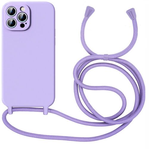 Θήκη Orso Cloud Κορδόνι Violet iPhone 15 Pro