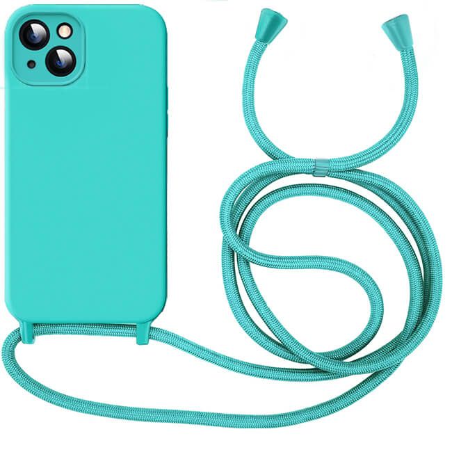 Θήκη Orso Cloud Κορδόνι Tiffany iPhone 15 ΘΗΚΕΣ Orso Θήκη Orso Cloud Κορδόνι Tiffany iPhone 15