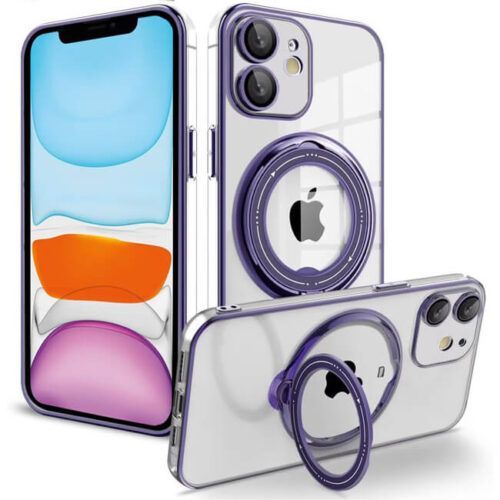 Θήκη Orso Ostand Magsafe Purple iPhone 11 STOCK OFFERS Orso Θήκη Orso Ostand Magsafe Purple iPhone 11