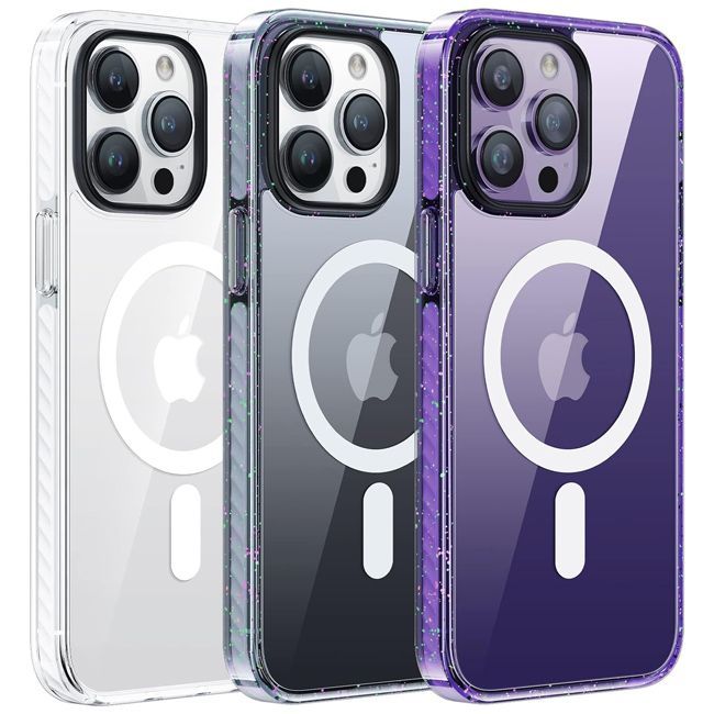 Θήκη Torras Sparka MagSafe Dark Purple iPhone 14 Pro Max ΘΗΚΕΣ TORRAS Θήκη Torras Sparka MagSafe Dark Purple iPhone 14 Pro Max - Image 4