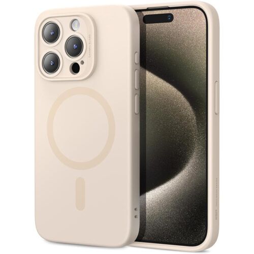 Θήκη ESR Cloud HaloLock MagSafe Light Tan iPhone 15 Pro ΘΗΚΕΣ ESR Θήκη ESR Cloud HaloLock MagSafe Light Tan iPhone 15 Pro