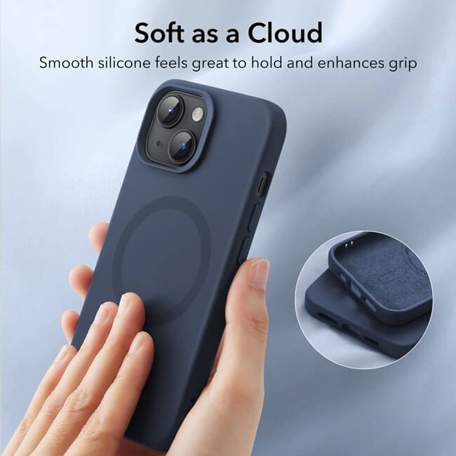 Θήκη ESR Cloud HaloLock MagSafe Dark Blue iPhone 15 ΘΗΚΕΣ ESR Θήκη ESR Cloud HaloLock MagSafe Dark Blue iPhone 15 - Image 6