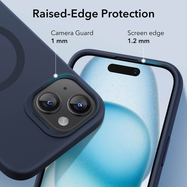 Θήκη ESR Cloud HaloLock MagSafe Dark Blue iPhone 15 ΘΗΚΕΣ ESR Θήκη ESR Cloud HaloLock MagSafe Dark Blue iPhone 15 - Image 4