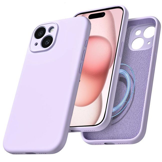 Θήκη Orso Cloud Magsafe Violet iPhone 15 ΘΗΚΕΣ Orso Θήκη Orso Cloud Magsafe Violet iPhone 15