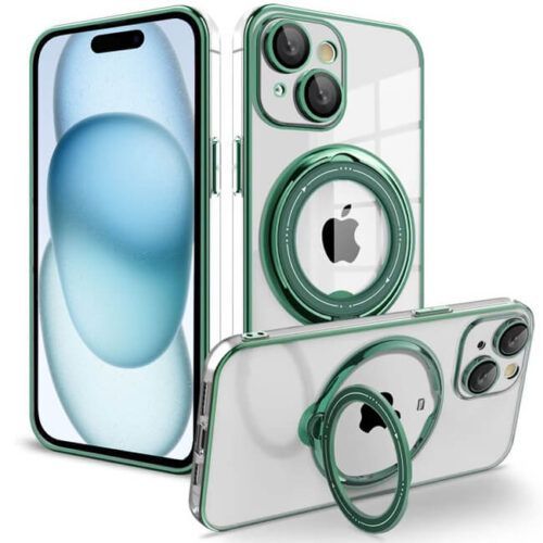 Θήκη Orso Ostand Magsafe Green iPhone 15