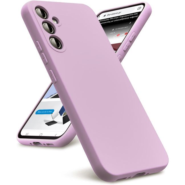 Θήκη Rubber Silk Violet Samsung Galaxy S23 FE ΘΗΚΕΣ Orso Θήκη Rubber Silk Violet Samsung Galaxy S23 FE