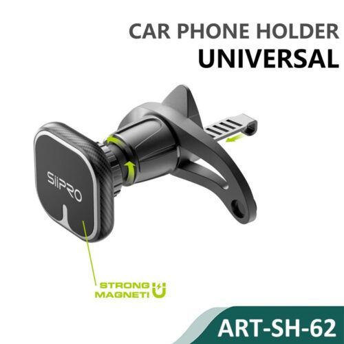 Siipro Universal Magnetic Car Holder Black (SH-62) ΑΞΕΣΟΥΑΡ SIIPRO Siipro Universal Magnetic Car Holder Black (SH-62)
