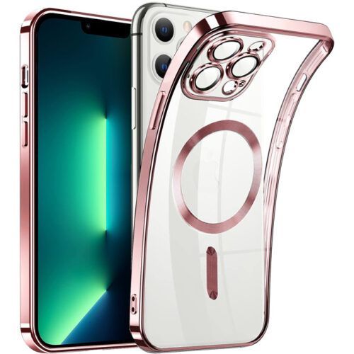 Θήκη Orso Magsafe Camera Protection Bare Look Rose Gold iPhone 13 Pro Max