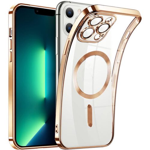 Θήκη Orso Magsafe Camera Protection Bare Look Gold iPhone 13 Pro Max