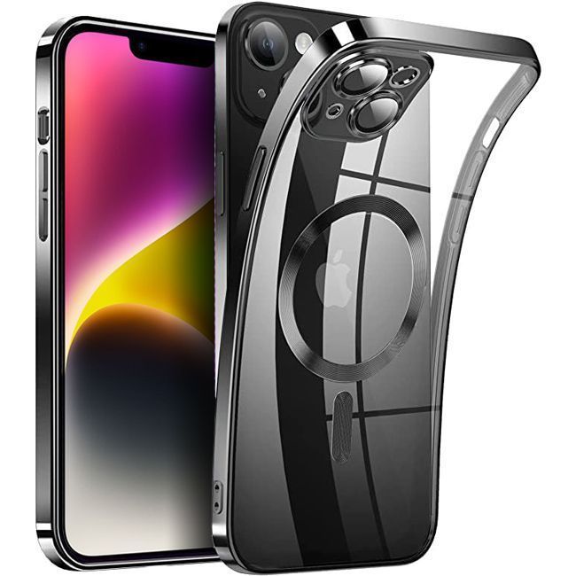 Θήκη Orso Magsafe Camera Protection Bare Look Black iPhone 14 ΘΗΚΕΣ Orso Θήκη Orso Magsafe Camera Protection Bare Look Black iPhone 14