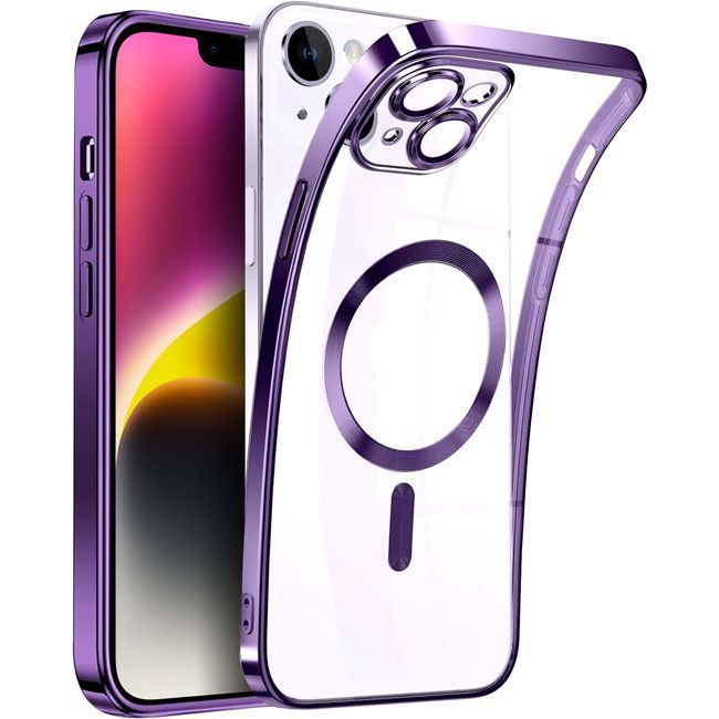 Θήκη Orso Magsafe Camera Protection Bare Look Purple iPhone 13 ΘΗΚΕΣ Orso Θήκη Orso Magsafe Camera Protection Bare Look Purple iPhone 13