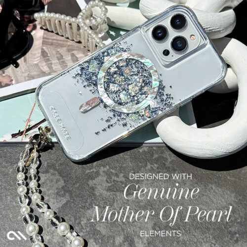Alternative view of Θήκη Case-Mate Touch of Pearl Clear Magsafe iPhone 16 Pro Max