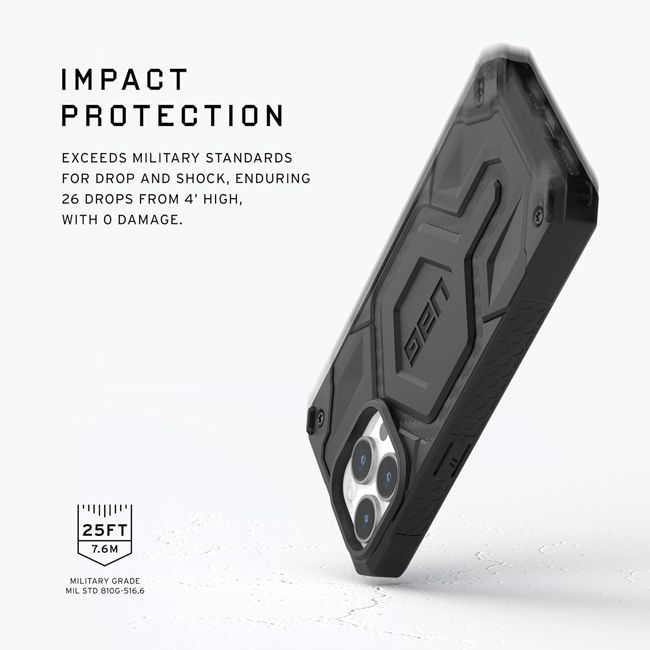 Θήκη UAG Monarch Pro MagSafe Carbon Fiber iPhone 14 Plus ΘΗΚΕΣ uag Θήκη UAG Monarch Pro MagSafe Carbon Fiber iPhone 14 Plus - Image 3