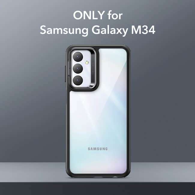 ESR Samsung Galaxy M34 5G Classic Hybrid with Kickstand Clear Black ΘΗΚΕΣ ESR ESR Samsung Galaxy M34 5G Classic Hybrid with Kickstand Clear Black - Image 5