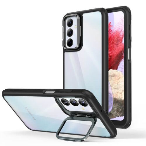 ESR Samsung Galaxy M34 5G Classic Hybrid with Kickstand Clear Black ΘΗΚΕΣ ESR ESR Samsung Galaxy M34 5G Classic Hybrid with Kickstand Clear Black