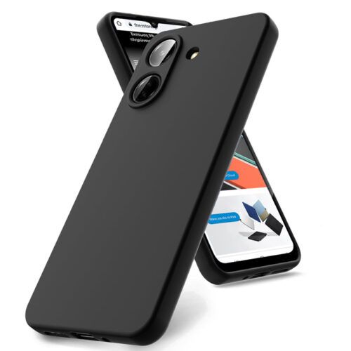 Θήκη Rubber Silk Black Poco C65