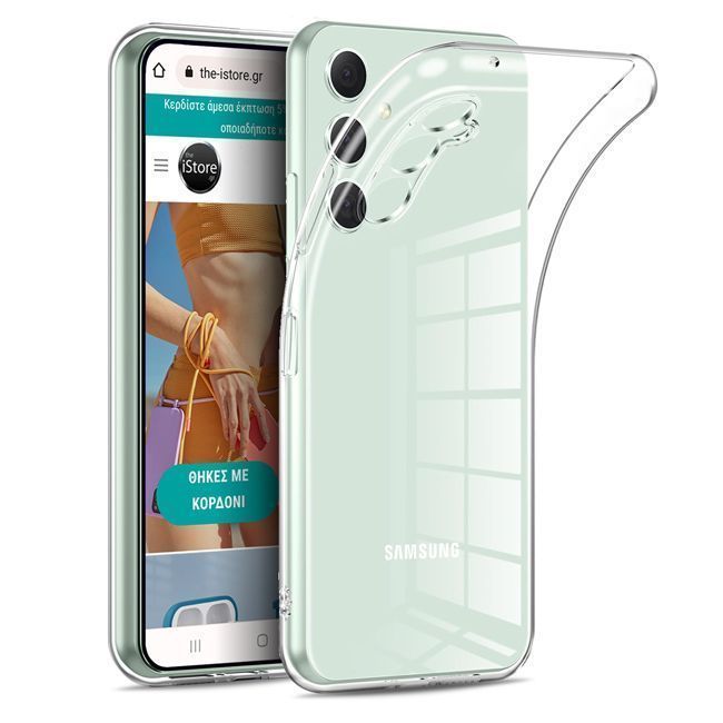 Θήκη Orso Crystal Gel Samsung Galaxy A57 ΘΗΚΕΣ Orso Θήκη Orso Crystal Gel Samsung Galaxy A57