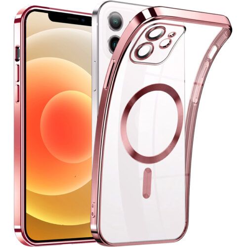 Θήκη Orso Magsafe Camera Protection Bare Look Rose Gold iPhone 12 ΘΗΚΕΣ Orso Θήκη Orso Magsafe Camera Protection Bare Look Rose Gold iPhone 12