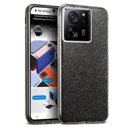 Θήκη Hybrid Strass Black Xiaomi 13T/13T Pro 5G