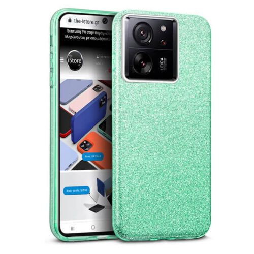 Θήκη Hybrid Strass Green Xiaomi 13T/13T Pro 5G