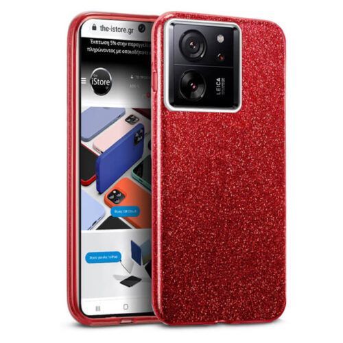 Θήκη Hybrid Strass Red Xiaomi 13T/13T Pro 5G