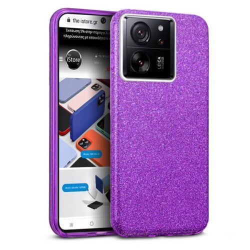 Θήκη Hybrid Strass Violet Xiaomi 13T/13T Pro 5G