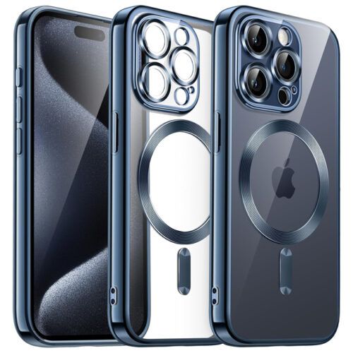 Θήκη Orso Magsafe Camera Protection Bare Look Titanium Blue iPhone 15 Pro ΘΗΚΕΣ Orso Θήκη Orso Magsafe Camera Protection Bare Look Titanium Blue iPhone 15 Pro