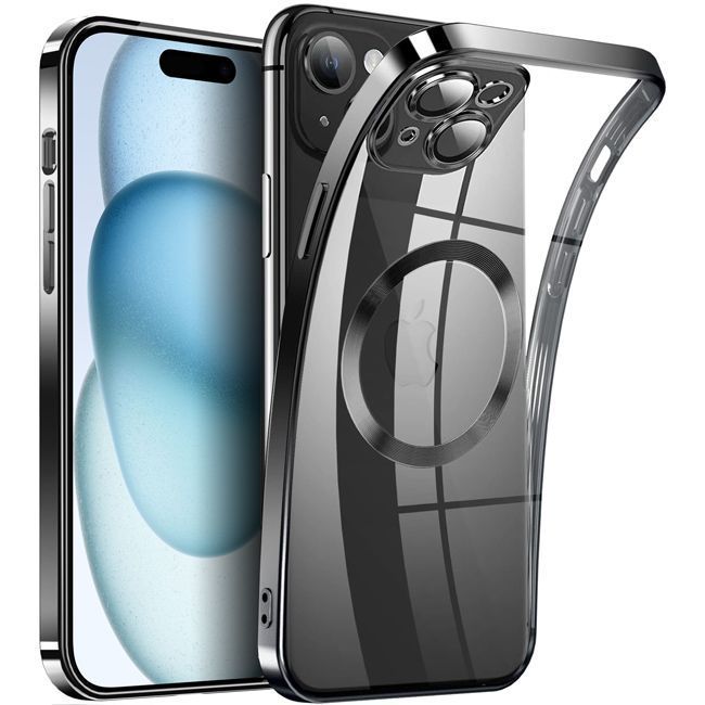 Θήκη Orso Magsafe Camera Protection Bare Look Black iPhone 15 ΘΗΚΕΣ Orso Θήκη Orso Magsafe Camera Protection Bare Look Black iPhone 15