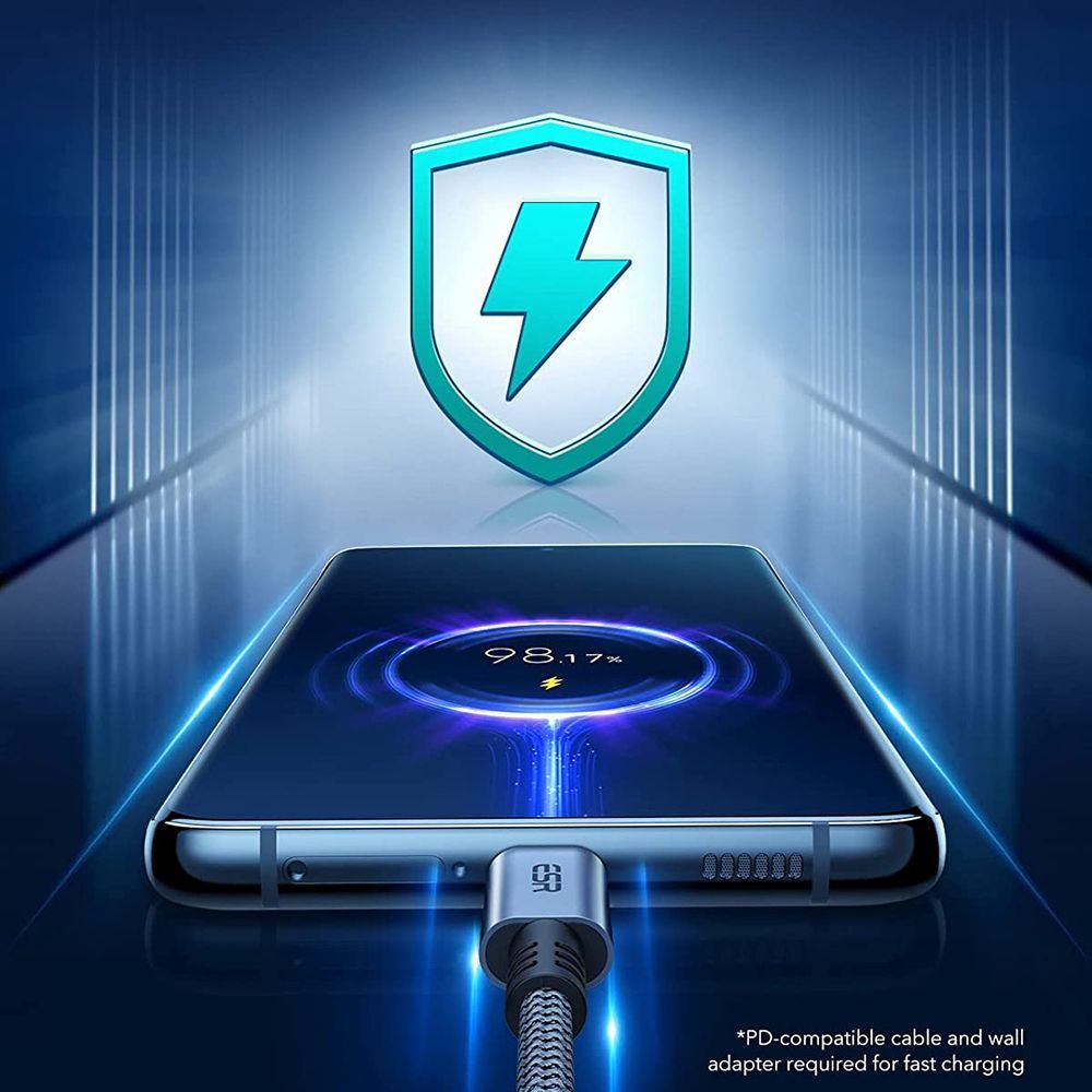 ESR Portable Charging USB-C to 3,5mm Jack Adapter (2D505) GADGETS ESR ESR Portable Charging USB-C to 3,5mm Jack Adapter (2D505) - Image 3