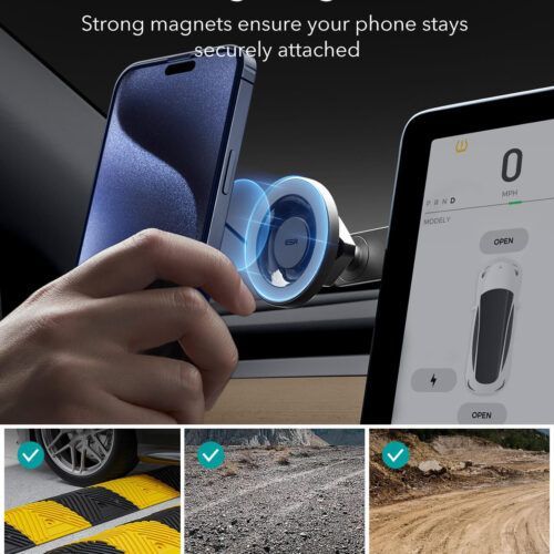 Alternative view of ESR Premium Screen Car MagSafe Phone Mount (2B515)