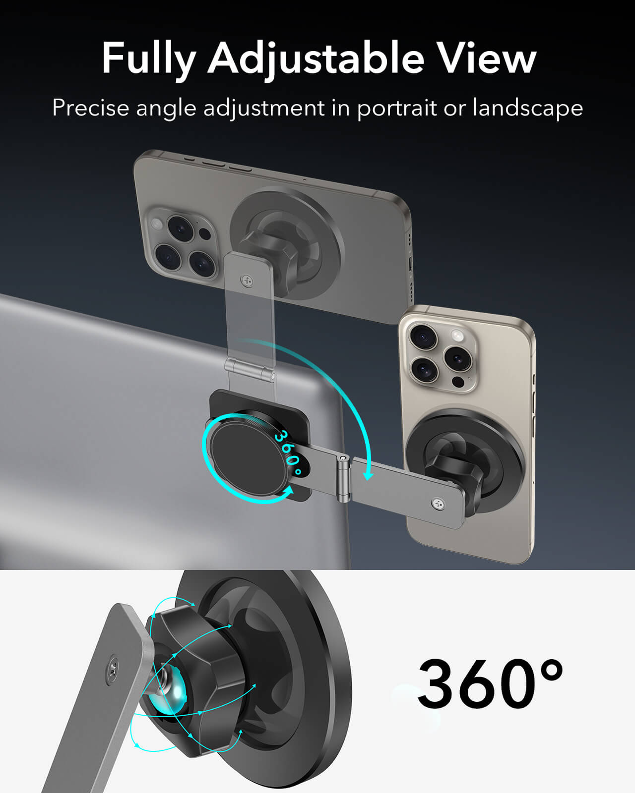 ESR Premium Screen Car MagSafe Phone Mount (2B515) ΑΞΕΣΟΥΑΡ MAGSAFE ESR ESR Premium Screen Car MagSafe Phone Mount (2B515) - Image 4