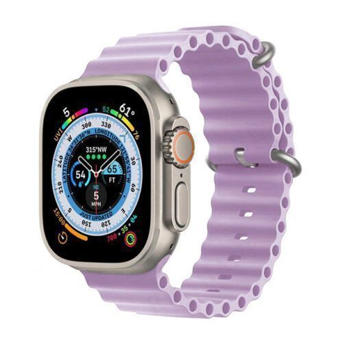 Orso Deluxe Sport Silicone Violet Λουράκι Apple Watch 44/45/46/49mm