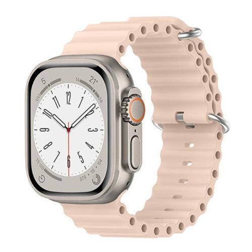 Orso Deluxe Sport Silicone Pink Sand Λουράκι Apple Watch 44/45/46/49mm