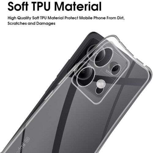 Alternative view of Θήκη Orso Crystal Gel Clear Xiaomi Redmi Note 13 5G