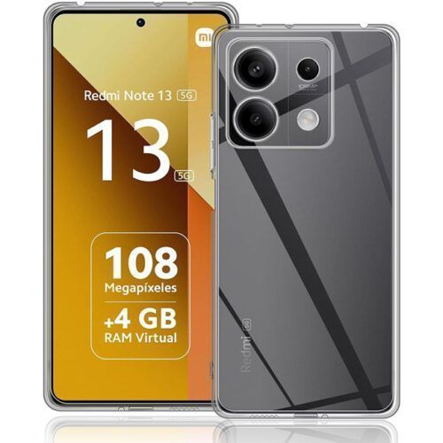 Θήκη Orso Crystal Gel Clear Xiaomi Redmi Note 13 5G ΘΗΚΕΣ Θήκη Orso Crystal Gel Clear Xiaomi Redmi Note 13 5G