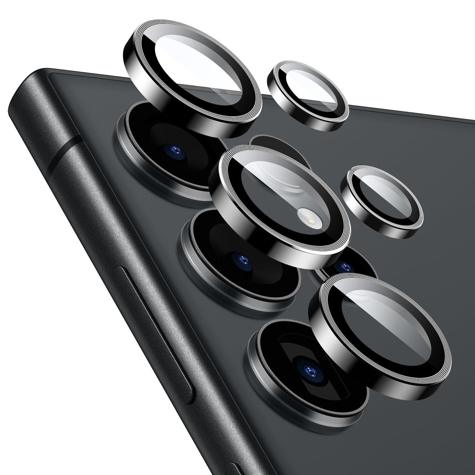 ESR Armorite Tempered Glass Camera Lens Black Samsung S24 Ultra ΠΡΟΣΤΑΣΙΑ ΟΘΟΝΗΣ ESR ESR Armorite Tempered Glass Camera Lens Black Samsung S24 Ultra