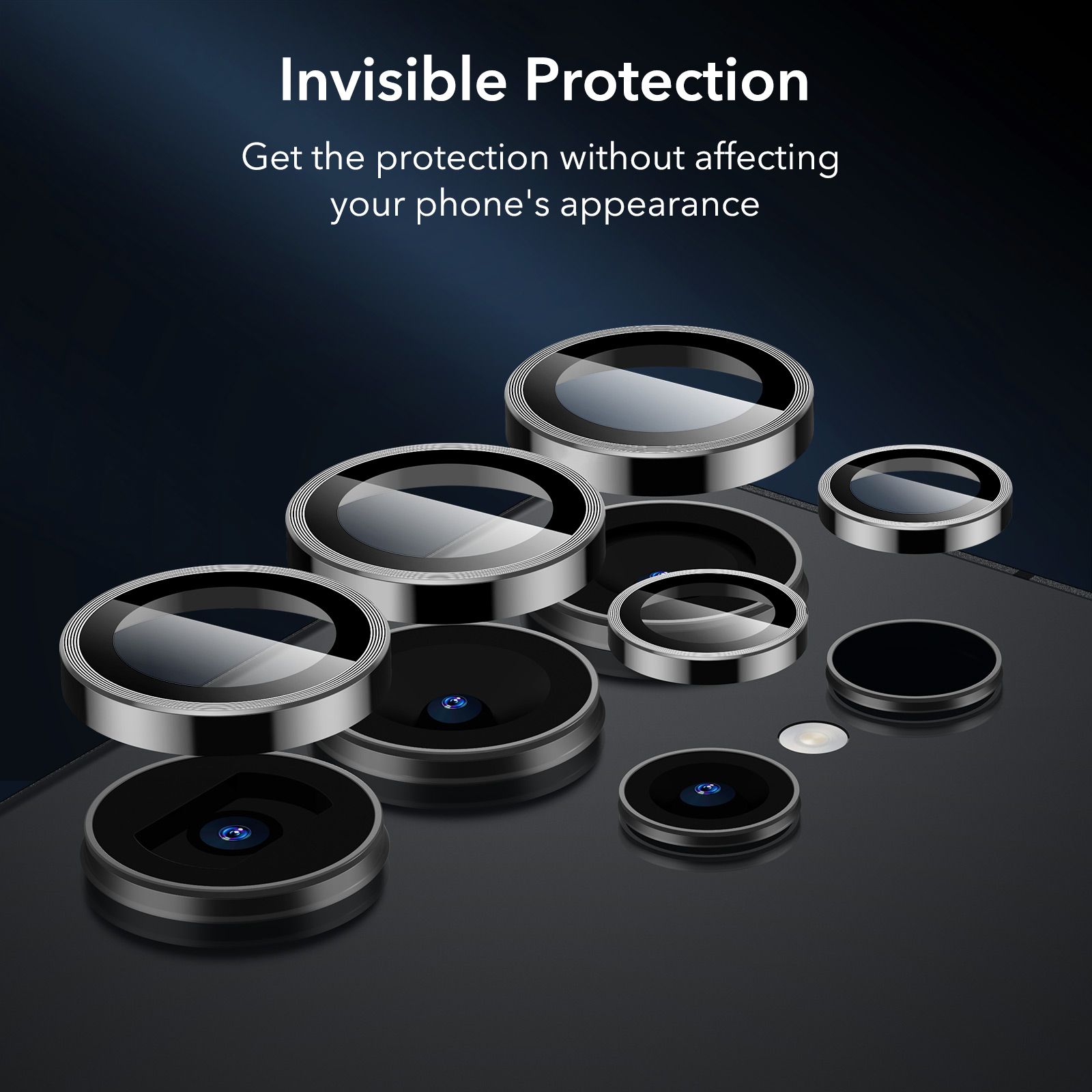 ESR Armorite Tempered Glass Camera Lens Black Samsung S24 Ultra ΠΡΟΣΤΑΣΙΑ ΟΘΟΝΗΣ ESR ESR Armorite Tempered Glass Camera Lens Black Samsung S24 Ultra - Image 3