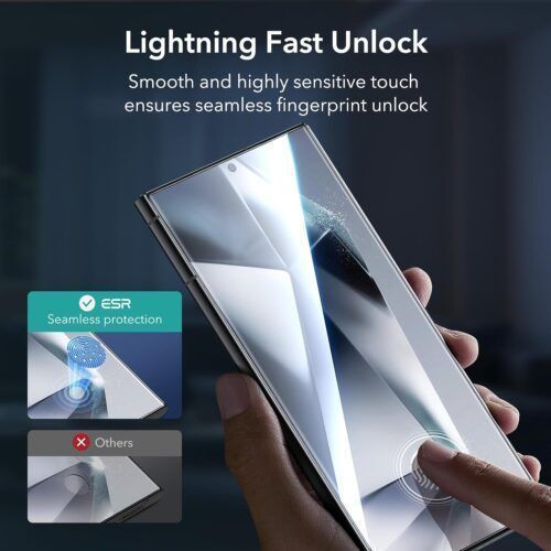 Alternative view of ESR Tempered Glass Samsung Galaxy S24 Ultra (With Easy Installation Frame)